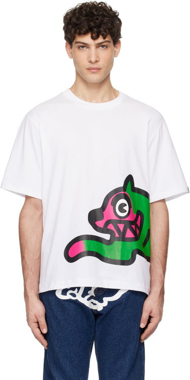 Tričko BBC IceCream ICECREAM Jumbo Running Dog Graphic T-Shirt Biela | IC24458, 0