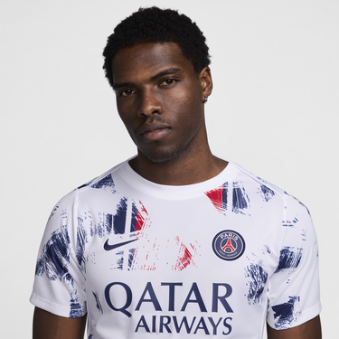 Tričko Nike Dri-FIT Paris Saint-Germain Academy Pro Pre Game Biela | FN9656-101, 2