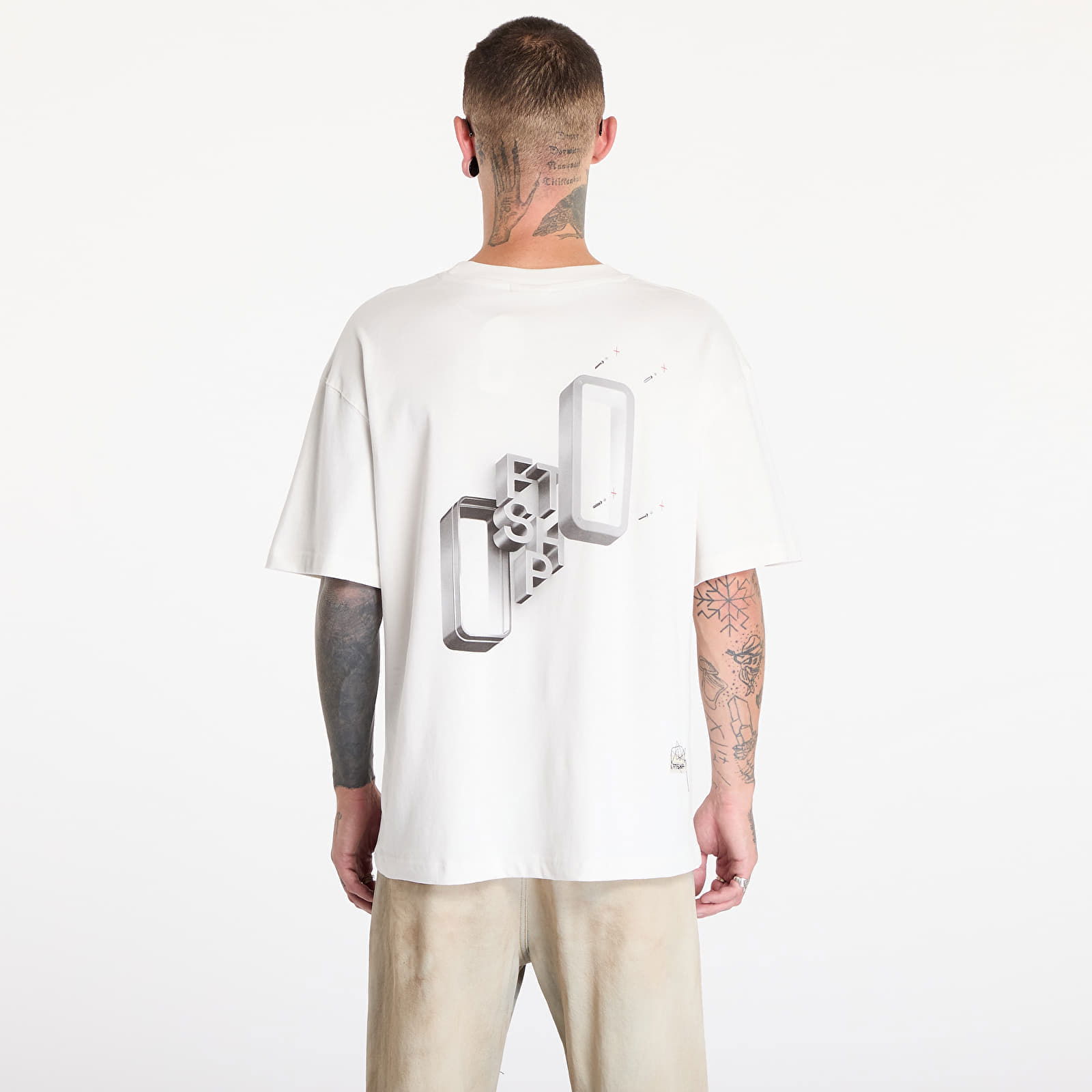 FTSHP Metal Glass Box T-Shirt UNISEX White XS