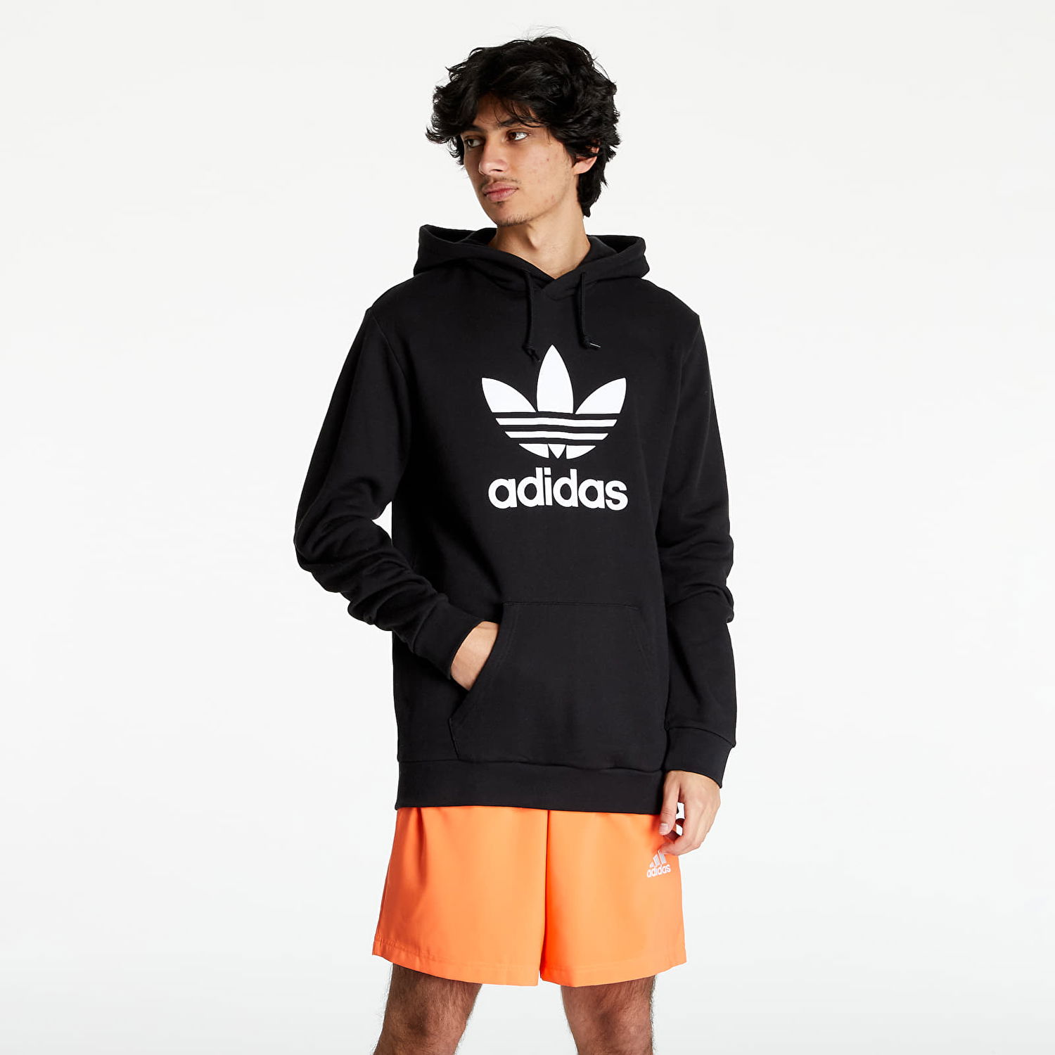 Mikina adidas Originals Trefoil Hoody Čierna | H06667, 0