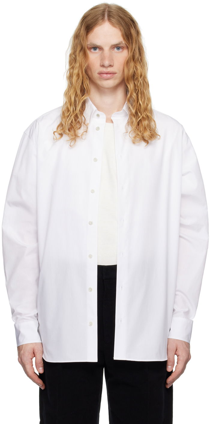 Košeľa The Row The Row Ruskin Shirt Biela | 755-W2439, 0