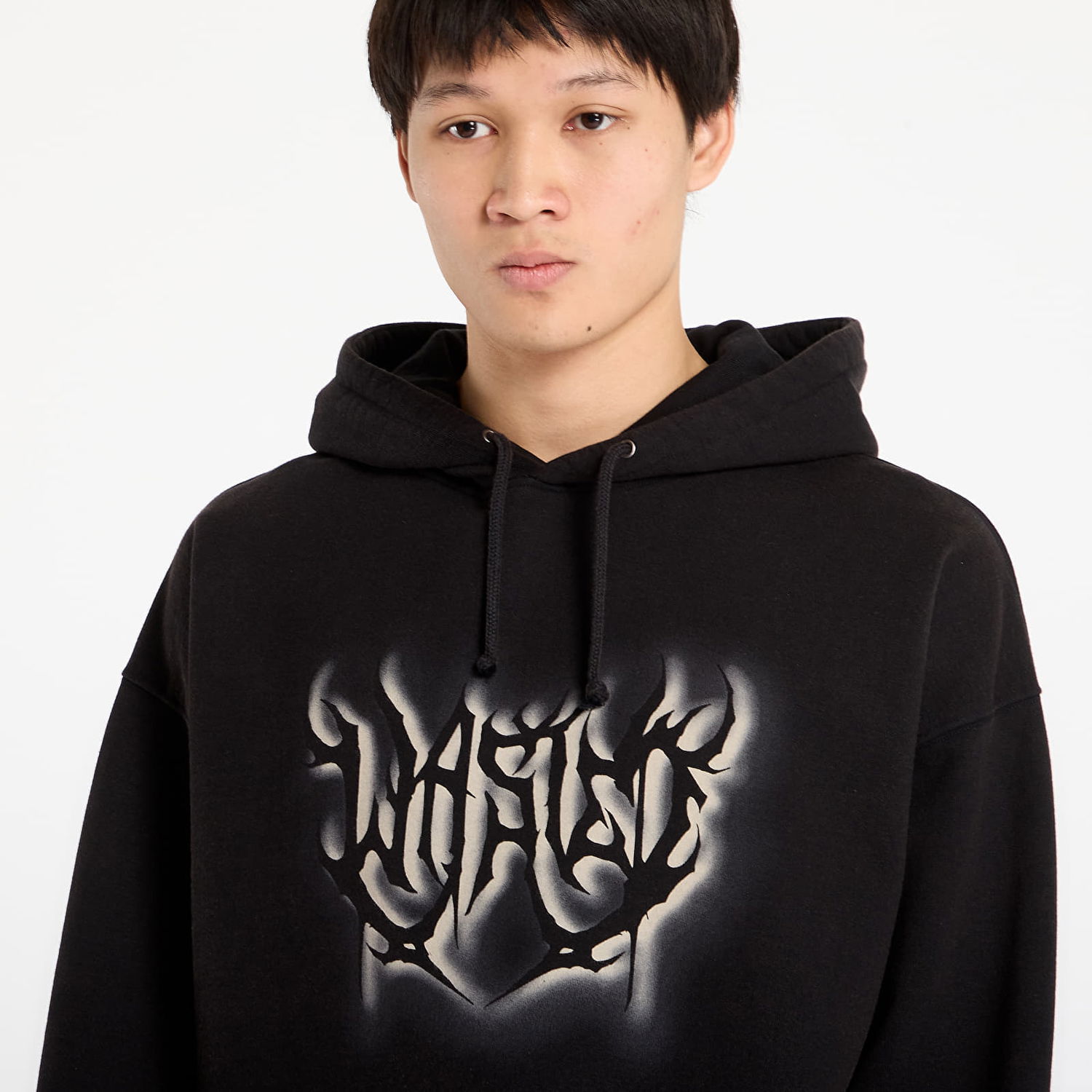 Mikina Wasted Paris Sword Straight Hoodie Čierna | WP_000332, 1