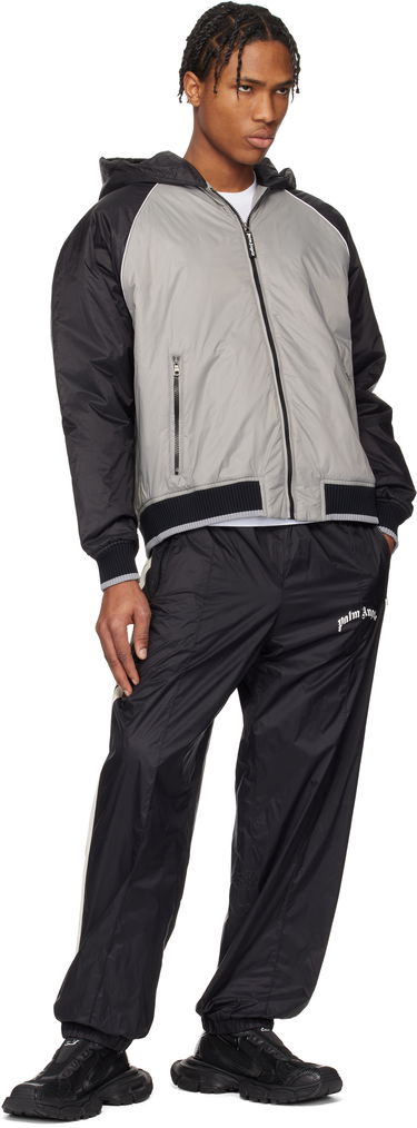 Tepláky Palm Angels Palm Angels Curved Logo Nylon Track Pants Čierna | PMCA179S25FAB0011009, 3