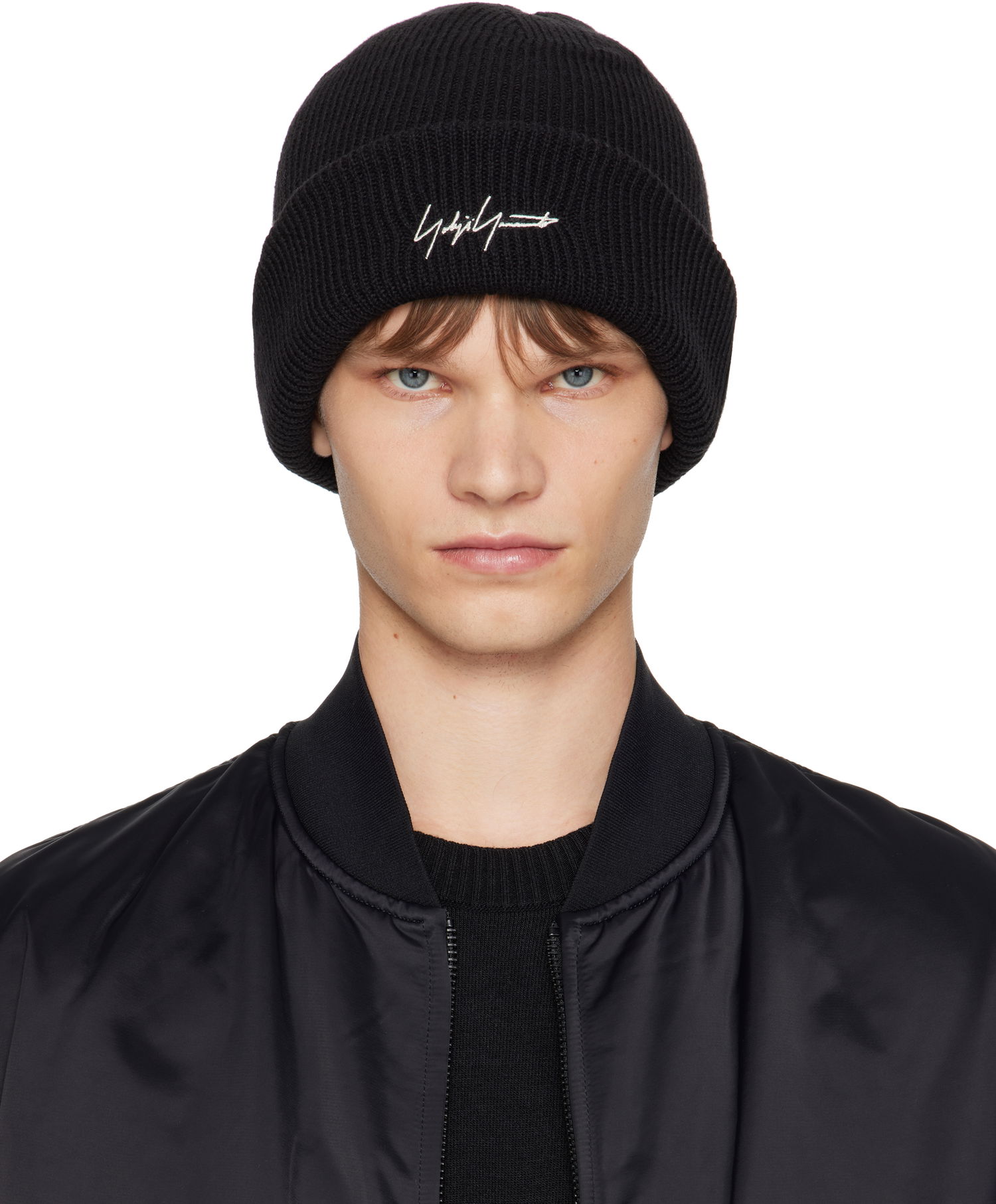 Kulicha Yohji Yamamoto Y-3 KURO Knitted Beanie by Yohji Yamamoto Čierna | JZ0908, 0