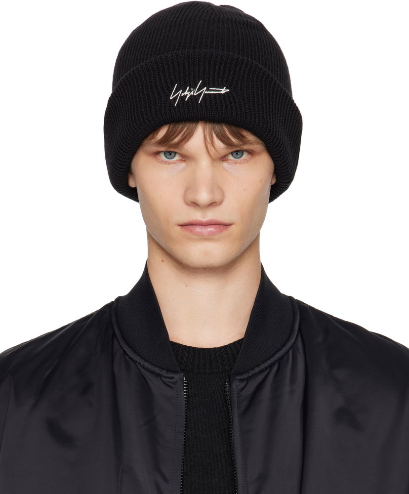 Kulicha Yohji Yamamoto Y-3 KURO Knitted Beanie by Yohji Yamamoto Čierna | JZ0908