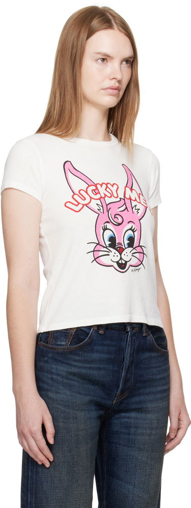 Tričko KENZO Kenzo Paris 'Lucky Me' Cartoon T-Shirt Biela | FF62TS2634SK, 1