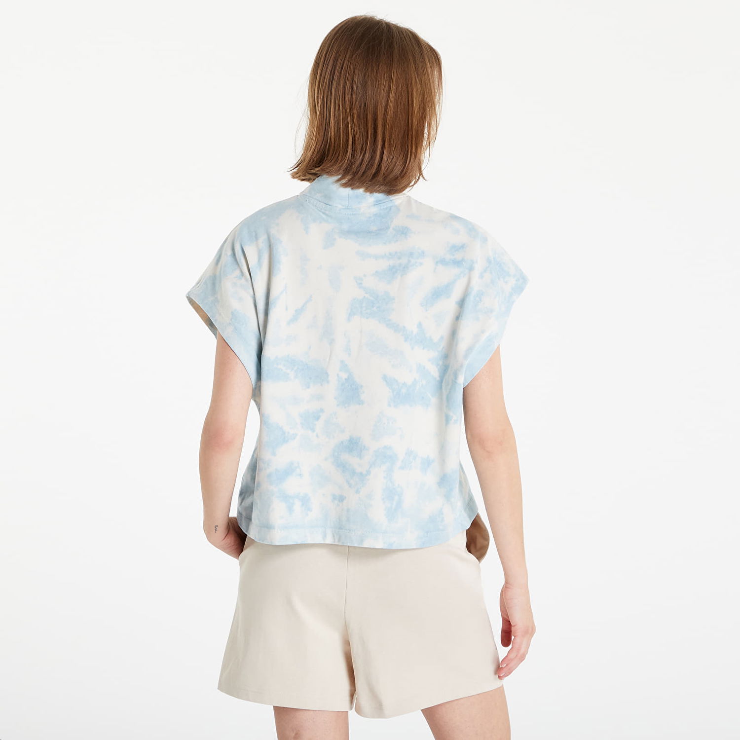 Tričko Nike NSW Wash Jersey Top Tyrkysová | DM6710-494, 1