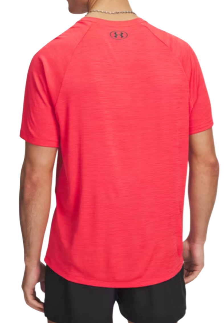 Tričko Under Armour Under Armour UA Tech Textured Short Sleeve T-Shirt Červená | 1382796-714, 1