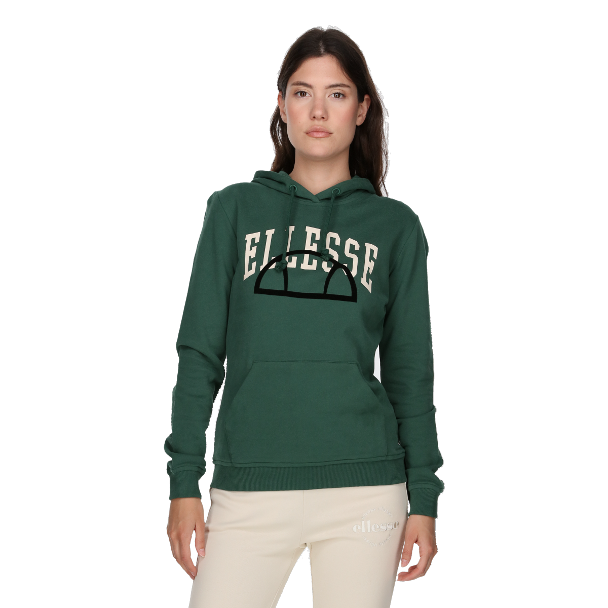 Mikina Ellesse Pullover Hoodie Zelené | ELA233F601-61, 0