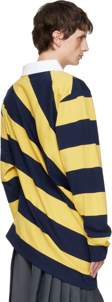 Polo tričko Charles Jeffrey Loverboy Charles Jeffrey LOVERBOY Topsy Turvy Long-Sleeve Striped Polo Rôznofarebný | 052081601, 2