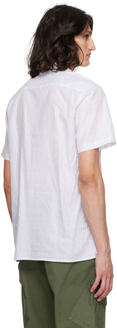 Košeľa Paul Smith PS Paul Smith Striped Camp Shirt Biela | M2R-114R-M22060-02, 2