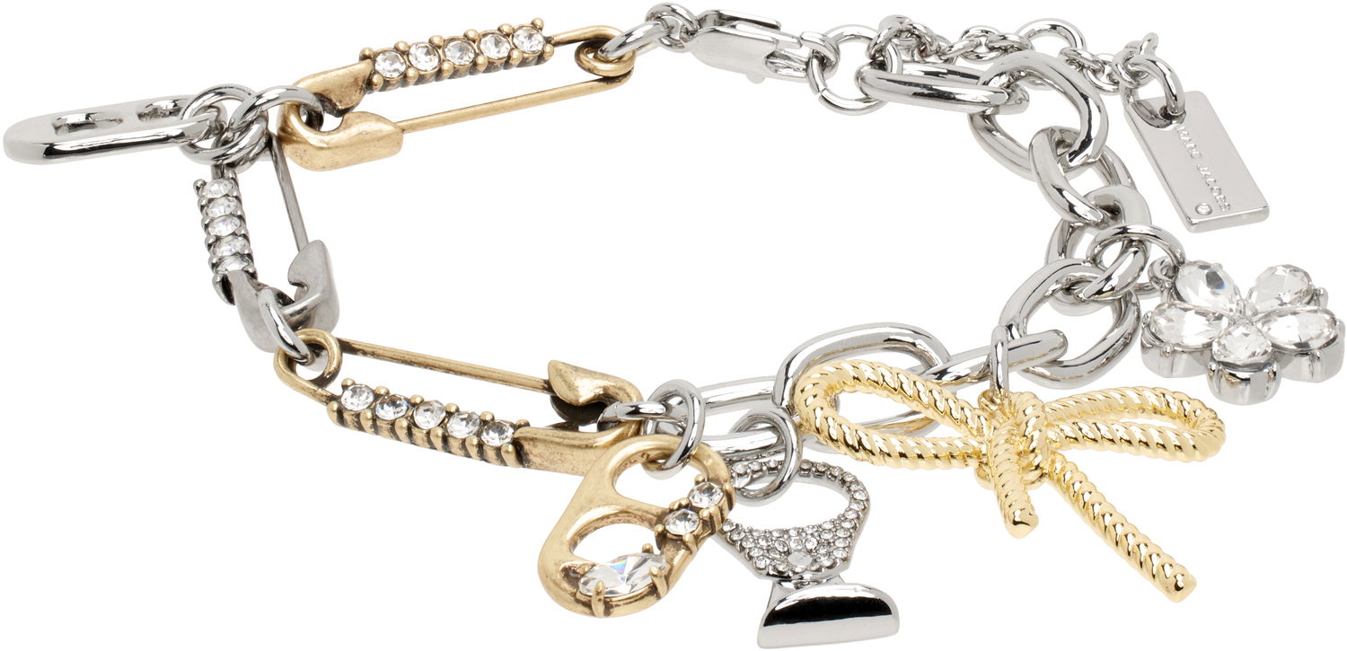 Náramok Marc Jacobs Marc Jacobs 'The Grunge Glam Charm' Bracelet Metalická | 2S5JBR001J43, 0