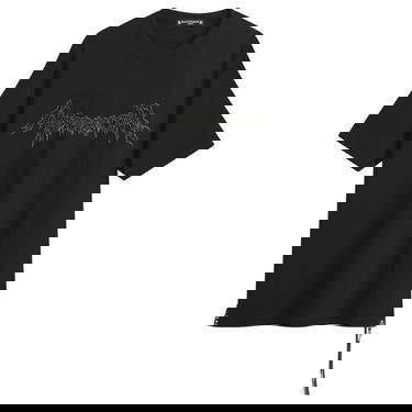 Tričko Mastermind WORLD MASTERMIND WORLD Embroidered Logo Short Sleeve T-Shirt Čierna | MW25S15-TS069-011, 0