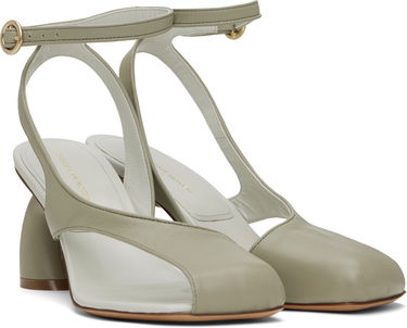 Doplnky Dries Van Noten Dries Van Noten Asymmetrical Heeled Sandals Zelené | WS251-1304-112, 3