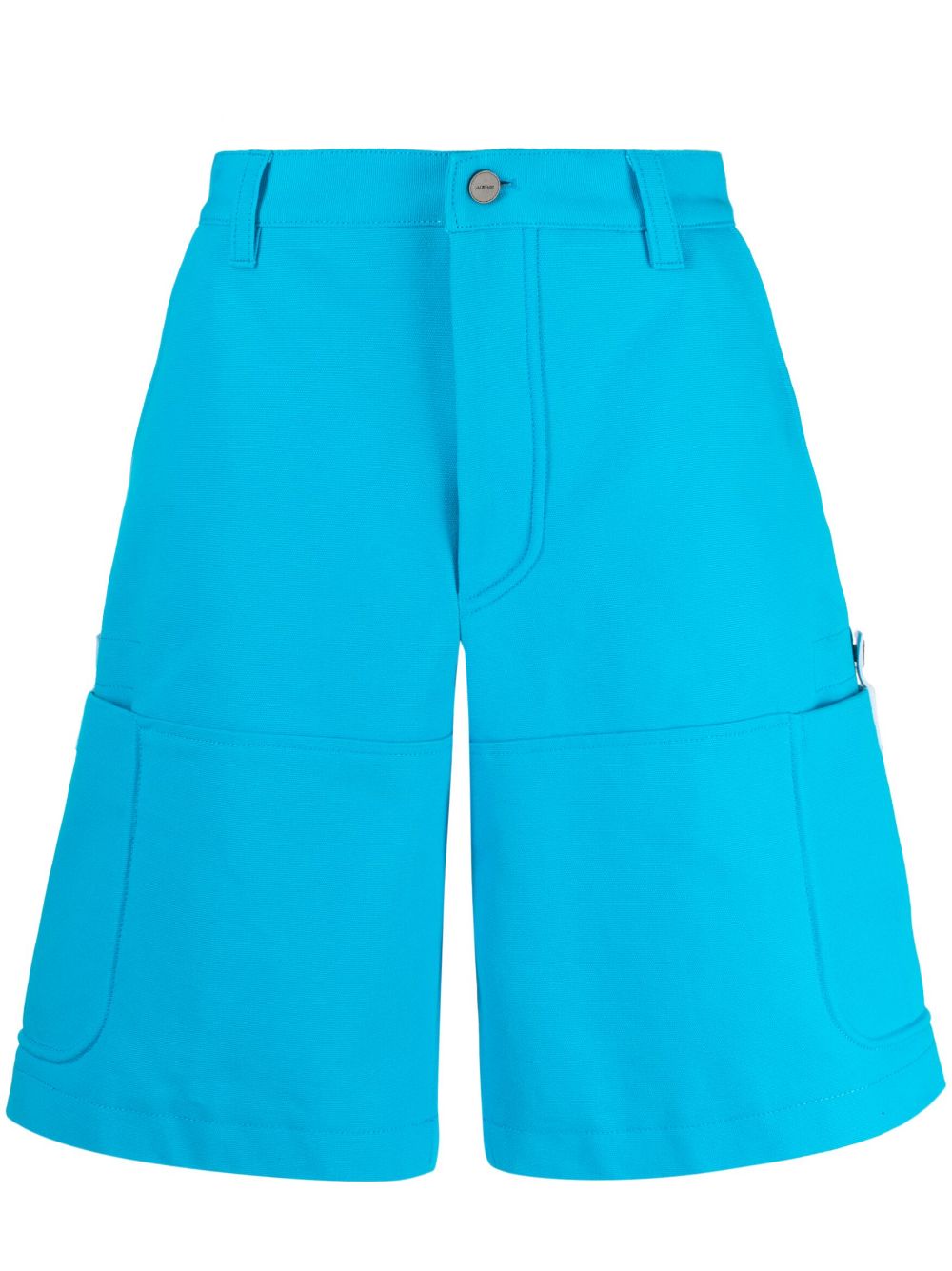 Šortky Jacquemus Cotton Tyrkysová | 225PA0101047330, 0