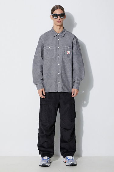 Cargo nohavice Maharishi Utility Cargo Track Pants Čierna | 4569.BLACK, 1