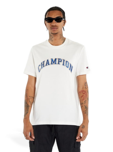 Tričko Champion Crewneck T-Shirt White Biela | 219180 CHA WW034