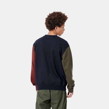 Mikina Carhartt WIP Carhartt WIP Tricol Sweatshirt Navy | I028274_12, 1