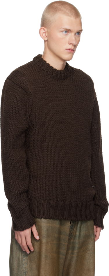Sveter We11done Chunky Knit Sweater Hnedá | WD-KT3-24-649-U-BR, 1