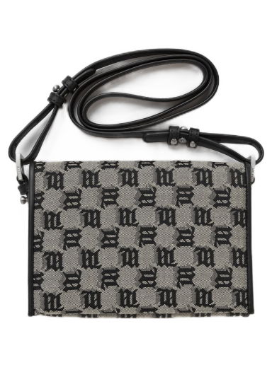 Kabelka MISBHV JACQUARD MONOGRAM PHONE POUCH Čierna | 5902898166415