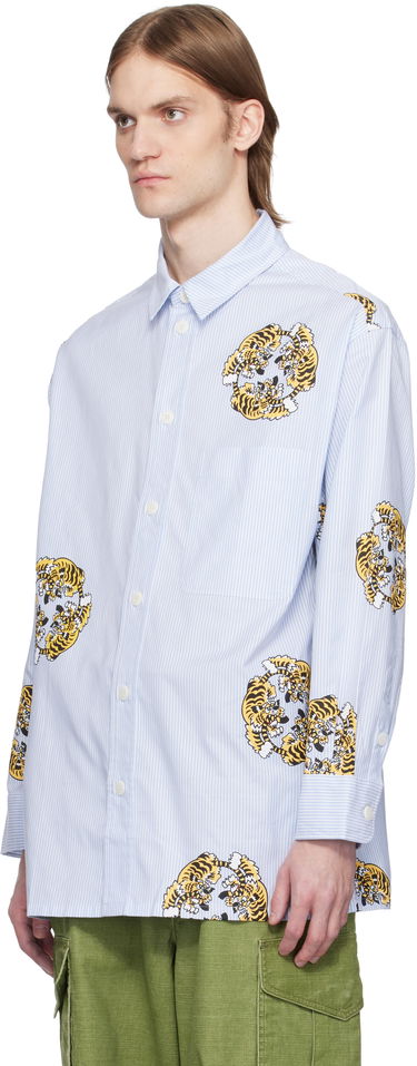 Košeľa KENZO Kenzo Paris VERDY Edition Oversized Shirt Modrá | FF55CH5039A5, 3