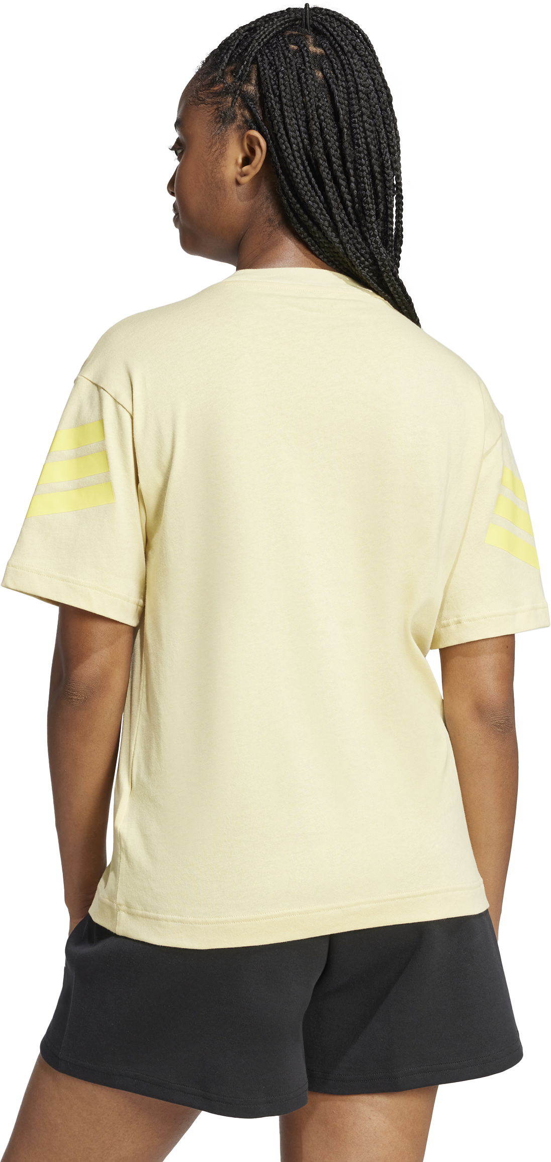 Tričko adidas Originals Future Icons 3-Stripes T-Shirt Žltá | je3712, 1