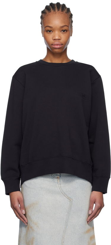 Sveter Maison Margiela MM6 Maison Margiela Spliced Logo Sweatshirt Čierna | S52GU0240 M25012, 0