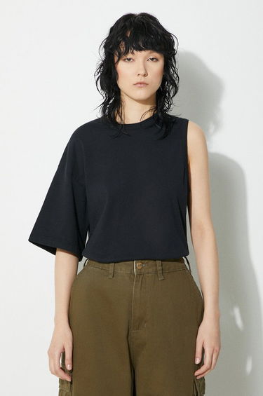 Tielko UNDERCOVER Undercover One Sleeve T-Shirt Čierna | UC1D1806, 0