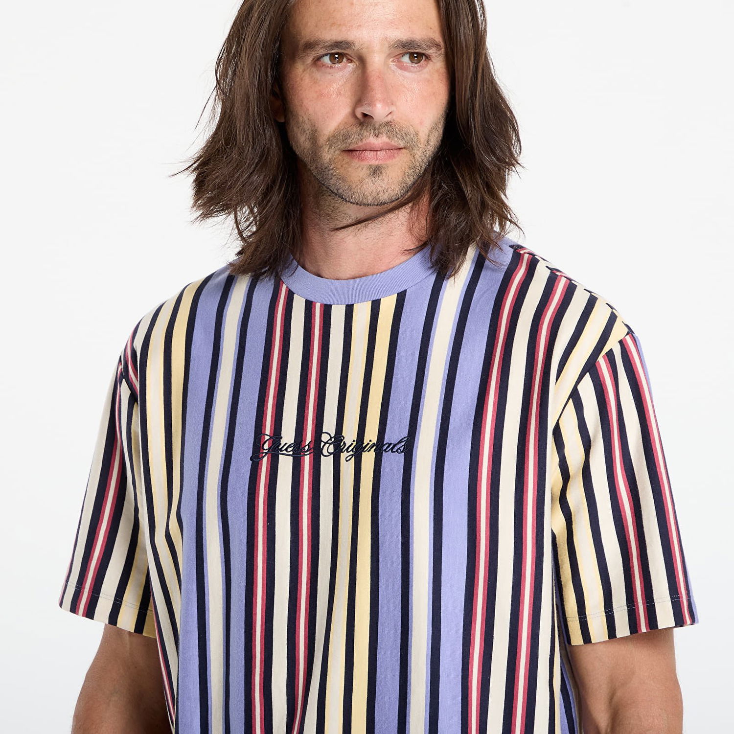 Tričko GUESS Guess Originals Vertical Stripe Tee Rôznofarebný | M5GI59K8FQ4-S7AE, 1