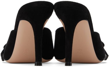 Tenisky a topánky Gianvito Rossi Portofino 85 Suede Mules Čierna | G95451-85RIC-CAM, 1
