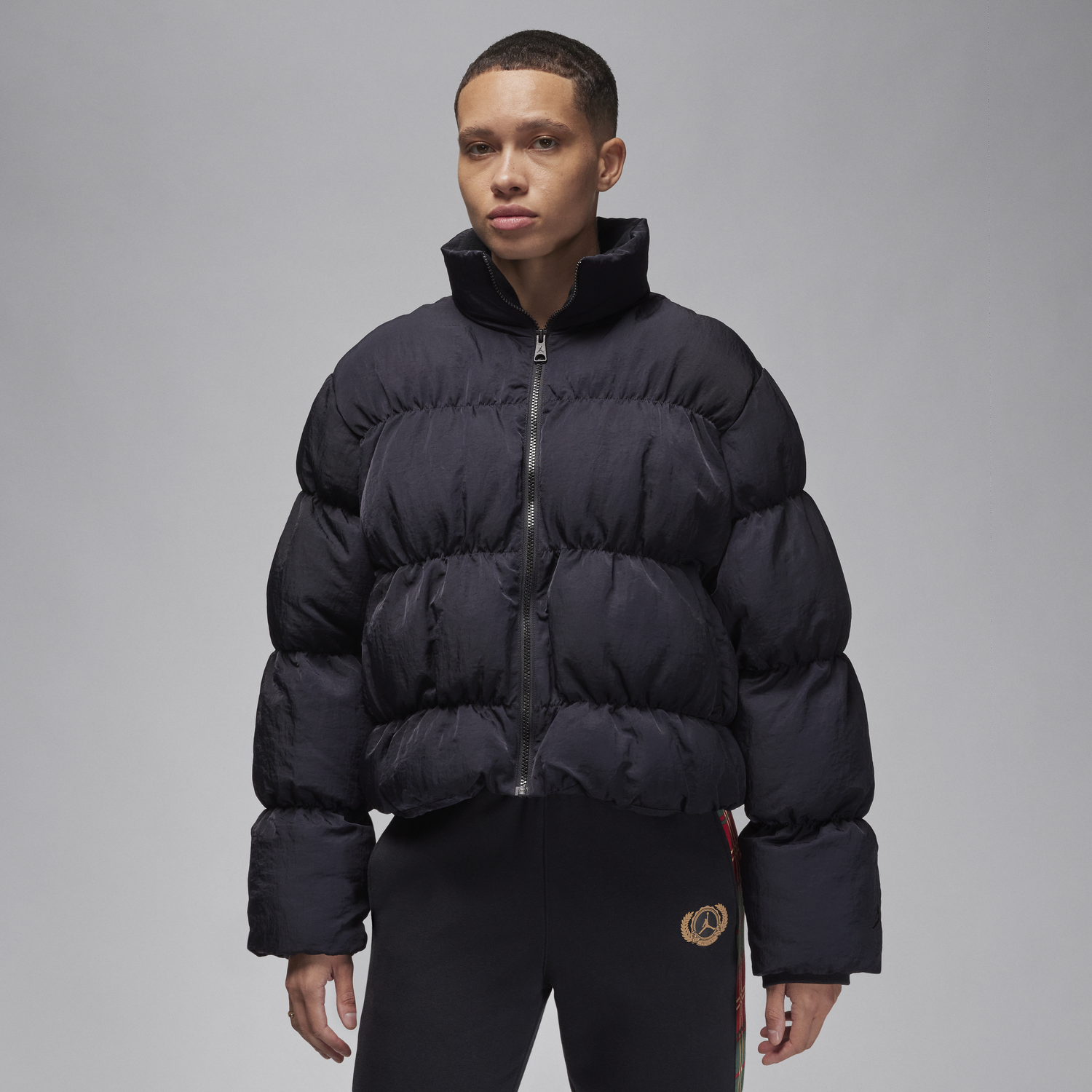 Prešívaná bunda Nike Puffer Jacket Čierna | FB5149-010, 0
