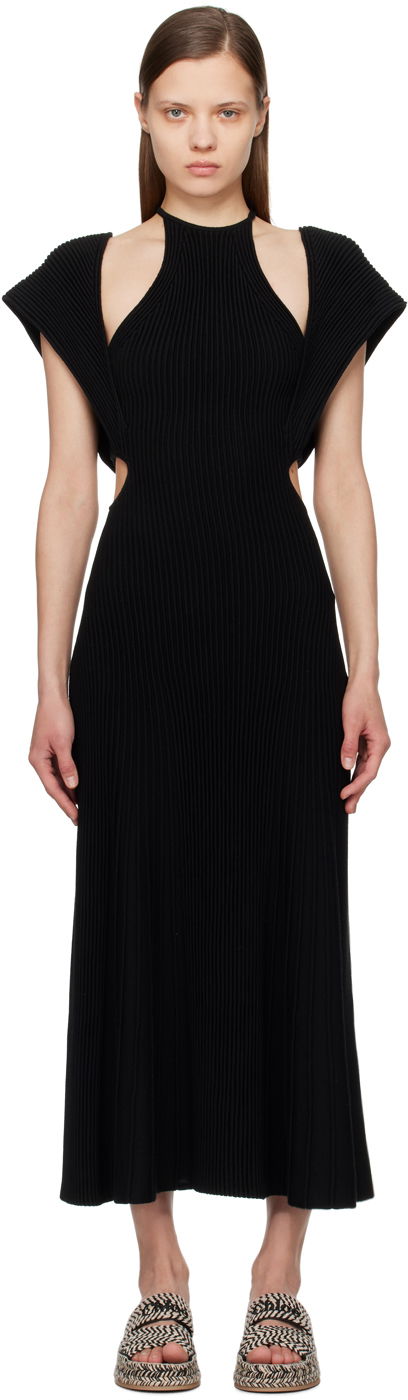 Šaty CHLOÉ Cutout Maxi Dress Čierna | CHC24UMR01520, 0