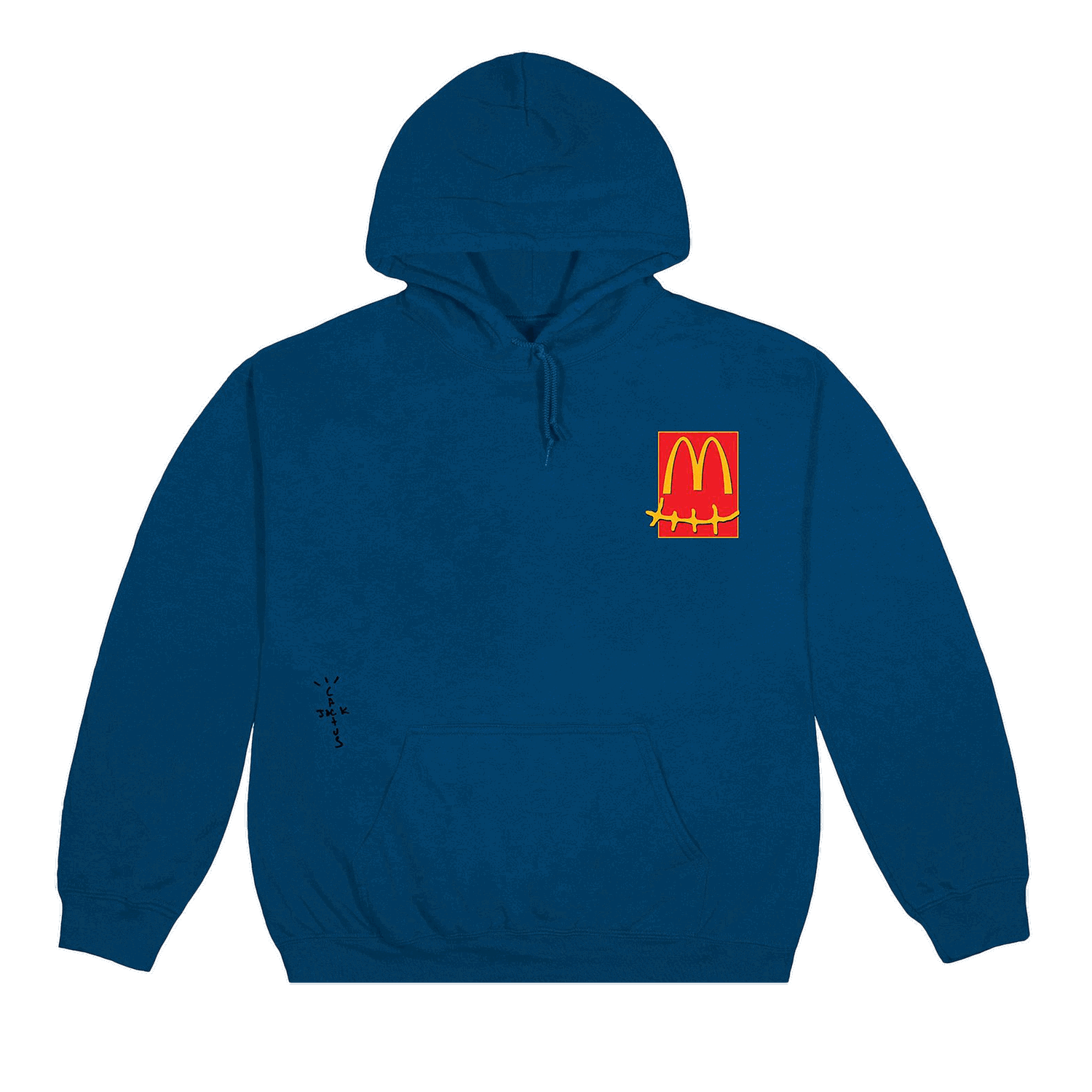 Mikina Cactus Jack by Travis Scott Sticker Hoodie Modrá | CJMD HS72 LEGI, 0