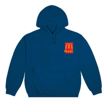 Mikina Cactus Jack by Travis Scott Sticker Hoodie Modrá | CJMD HS72 LEGI, 0