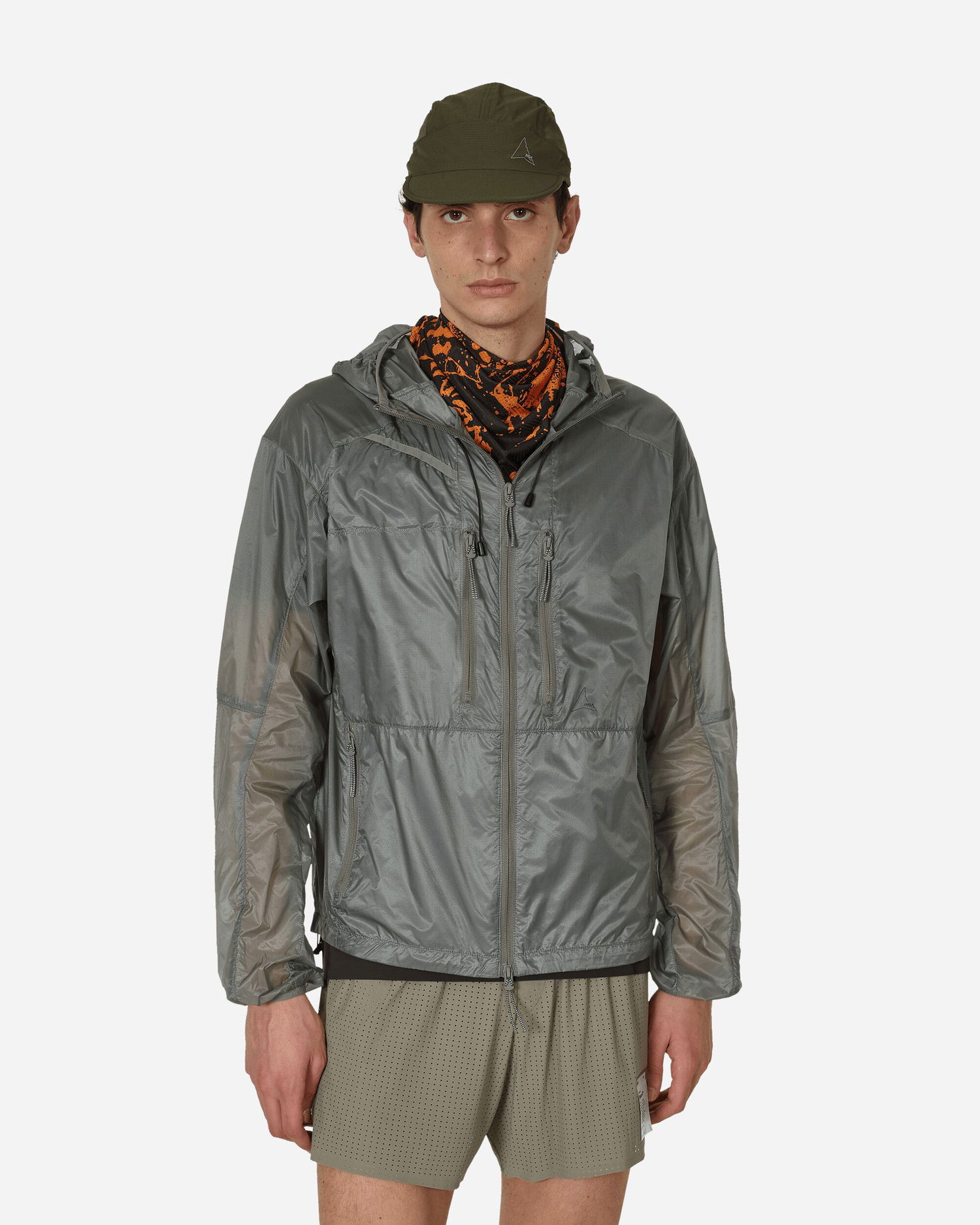 Bunda ROA Transparent Synthetic Jacket Miriage Grey Šedá | RBMW097FA69 GRY0017, 1