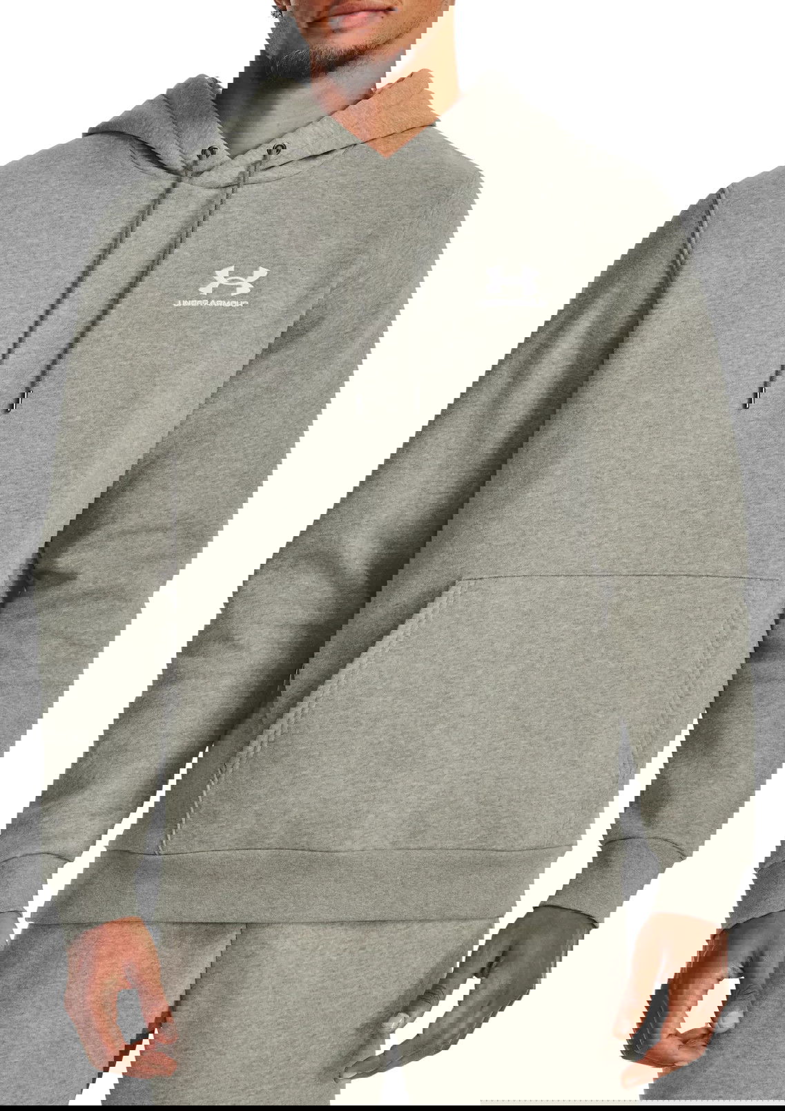 Mikina Under Armour UA Essential Fleece Šedá | 1373880-505, 0