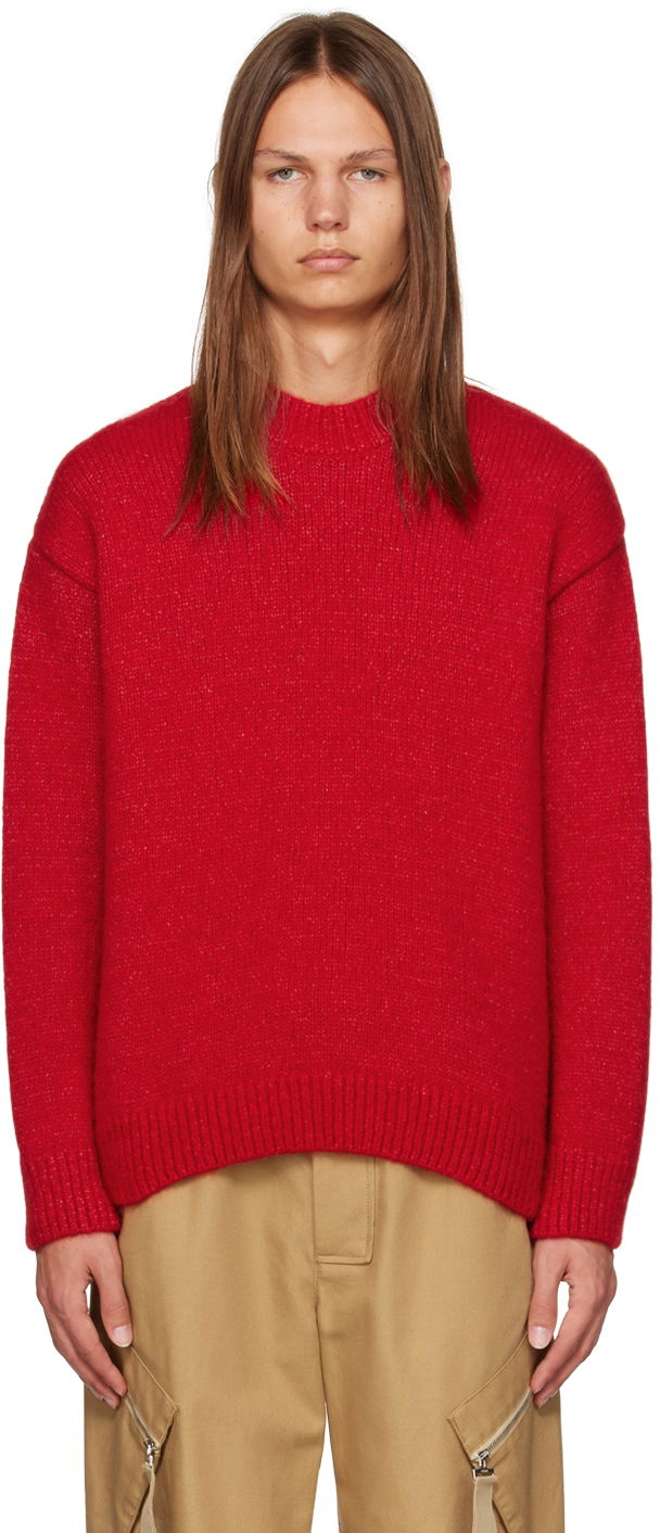 Sveter Jacquemus Le Chouchou 'La Maille Pavane Červená | 23H236KN284-2329, 0