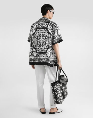 Nohavice Dolce & Gabbana Dolce & Gabbana Cotton Gabardine Trousers 52 Biela | GW13EZFUFNVW0111, 2