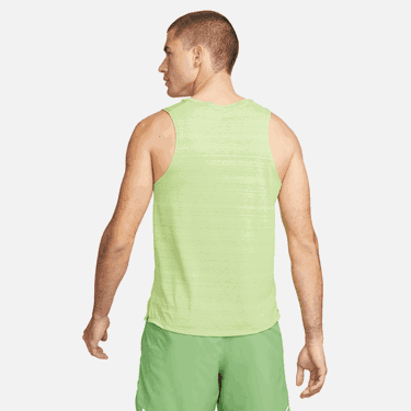 Tielko Nike Dri-FIT Miler Running Tank Top Zelené | CU5982-332, 1