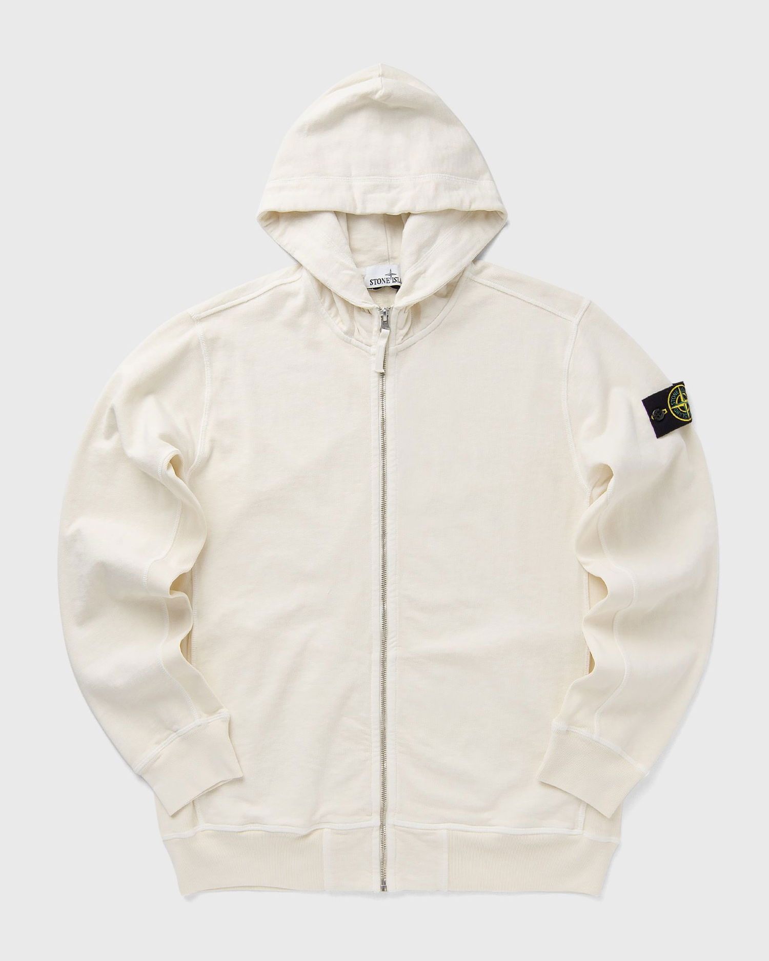 Mikina Stone Island Stone Island Zip Hoodie Biela | K1S156100021S0060.V0193, 0