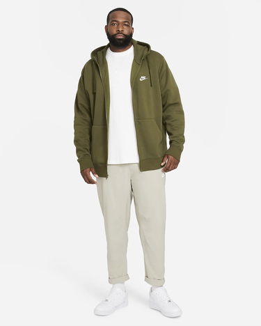 Mikina Nike Fleece Full-Zip Hoodie Zelené | BV2645-327, 0