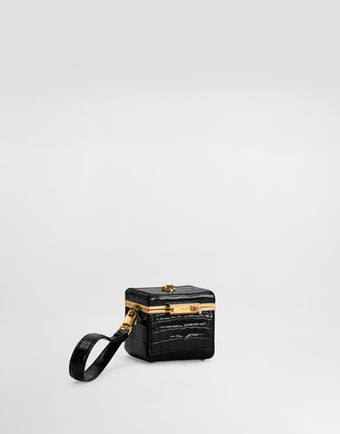 Taška cez rameno Dolce & Gabbana Dolce & Gabbana Eva Box Shoulder/Crossbody Bag Čierna | BB7772A2R0880999, 2