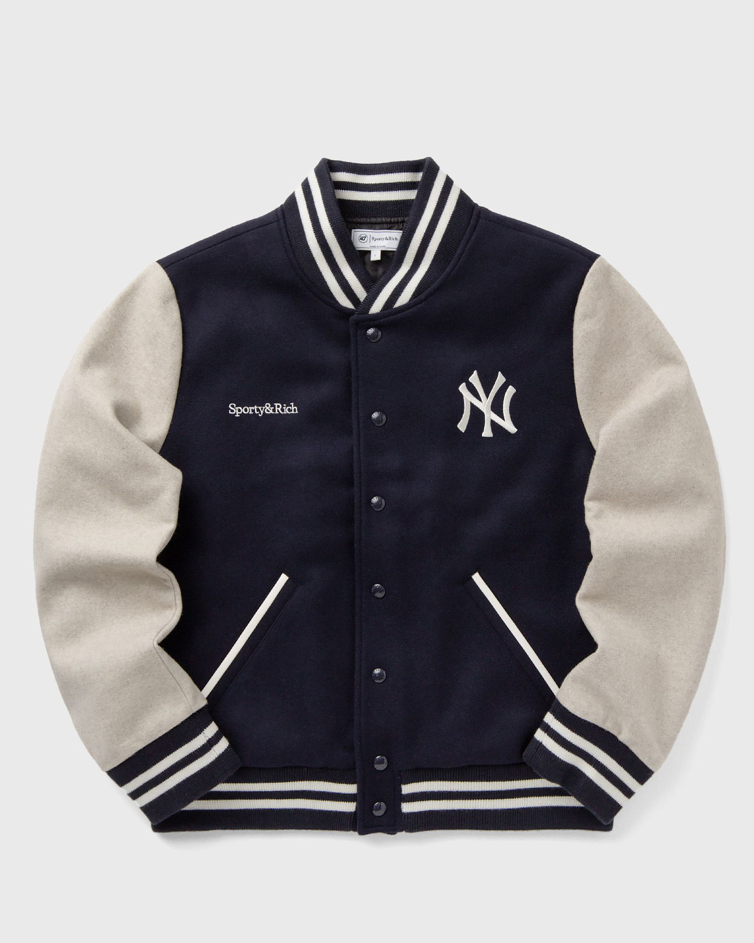 Bomber bunda Sporty & Rich Sporty & Rich Champions Wool Varsity Jacket Navy | OW007623633BL111, 1