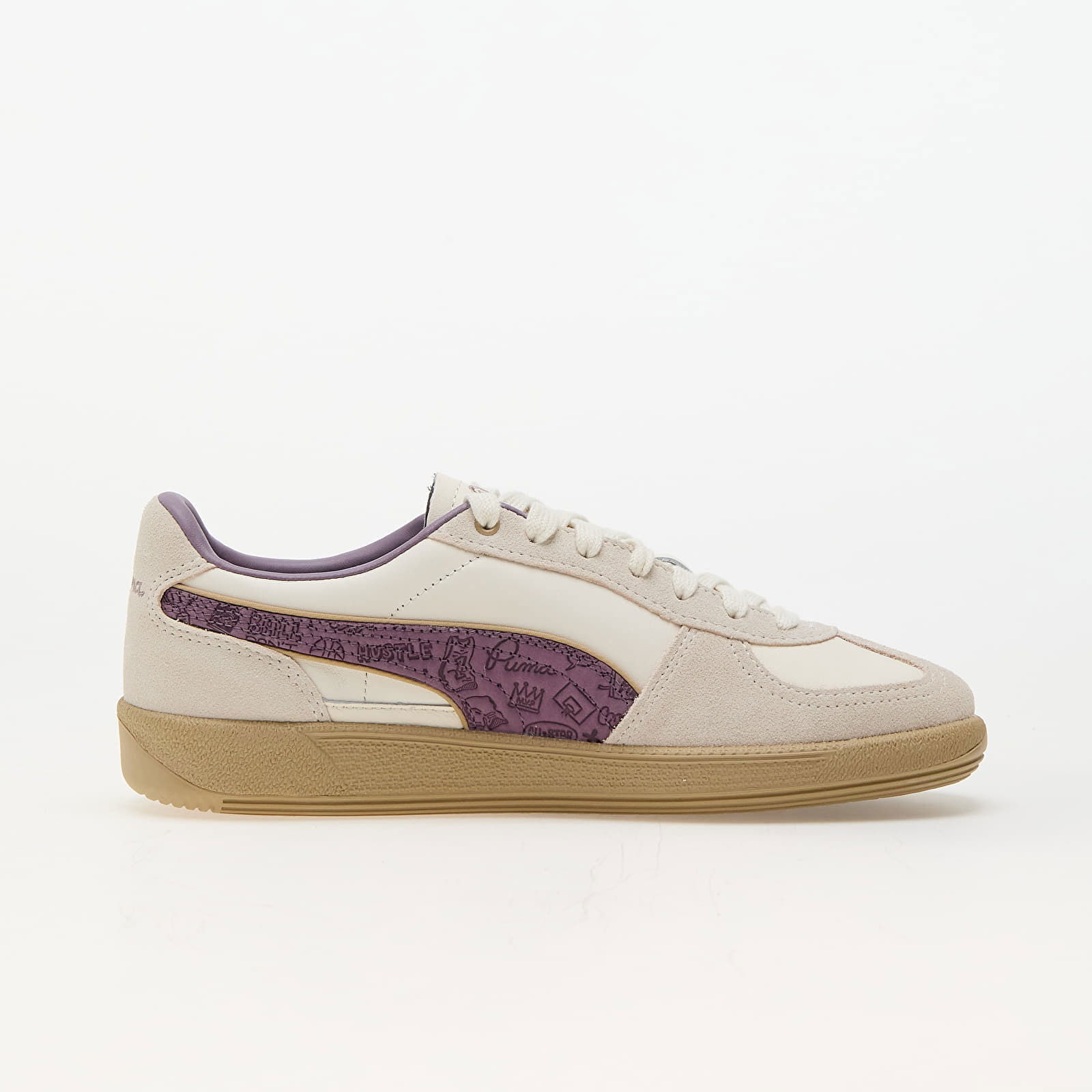 x Sophia Chang Palermo Beige & Purple - US 7.5