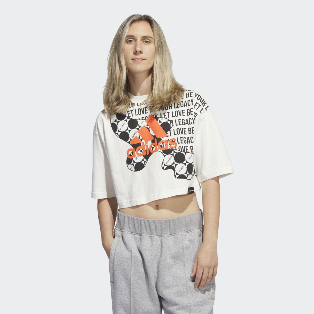 Pride Cropped Graphic T-Shirt (Gender Neutral)