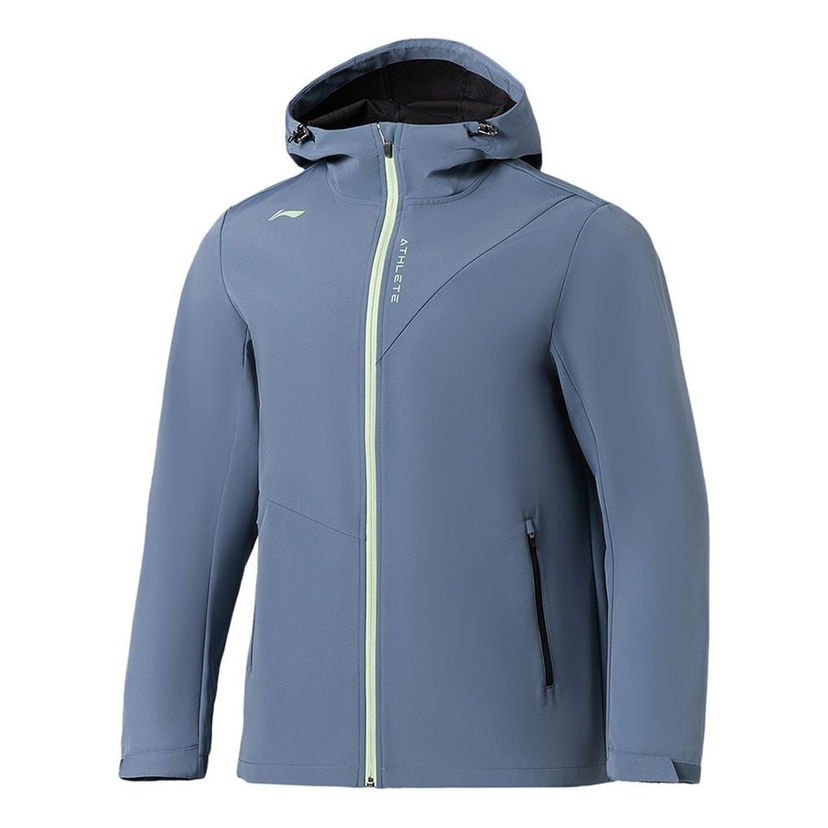 Vetrovka Li-Ning Sports Hooded Windbreaker Modrá | AFDS005-2