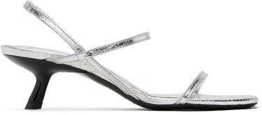 Starostlivosť o obuv Anine Bing ANINE BING Hilda Heeled Sandals Metalická | A-14-10684-SLV1, 0
