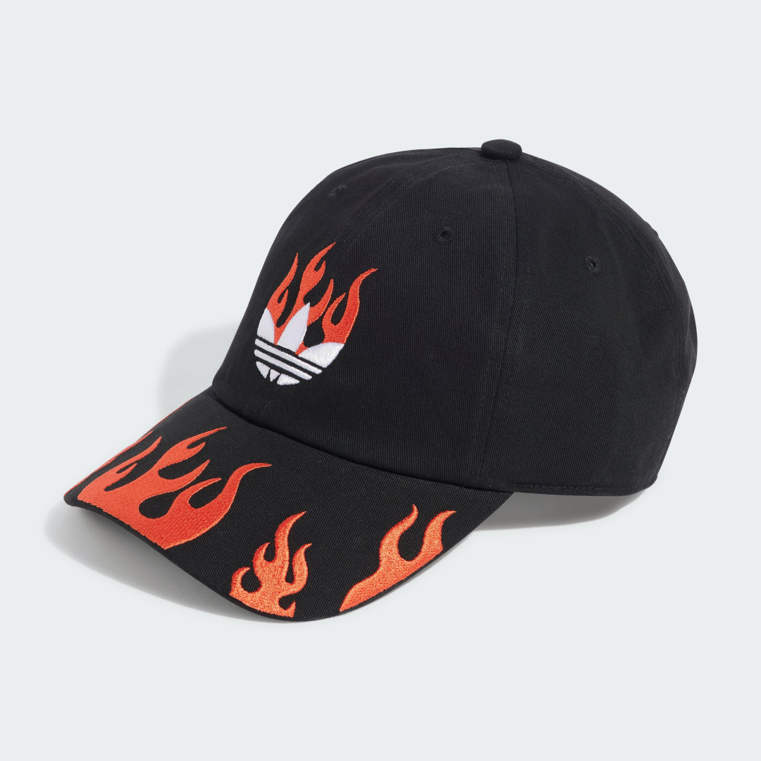 Šiltovka adidas Originals Flames Dad Graphics Originals Čierna | IR6459, 1