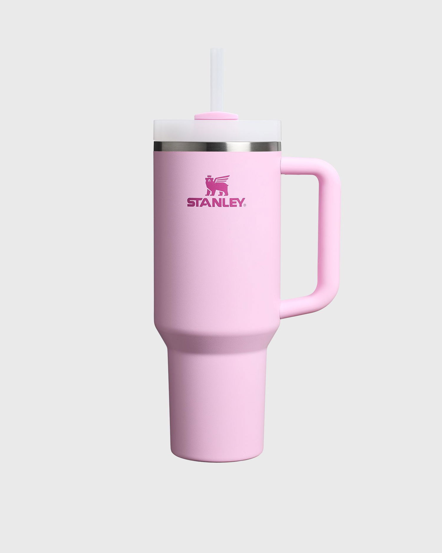 Fľaše Stanley Quencher H2.0 FlowState Tumbler with Handle and Straw Ružová | 10-10825-050, 1