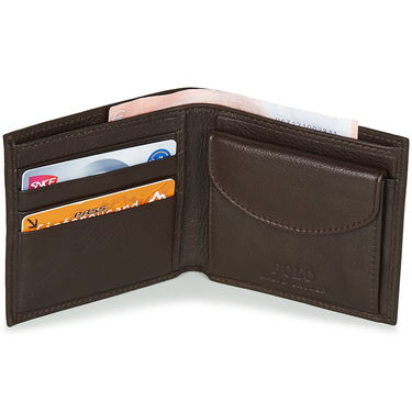 Peňaženka Polo by Ralph Lauren SMOOTH LEATHER C-WALLET Hnedá | 405914235001=405526127001, 1